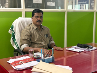 <br/>Sri. K S Sunilkumar<br/><h6>Chairman</h6> Image